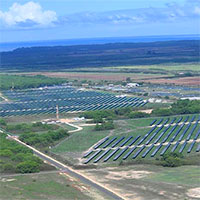 Image of a PV array